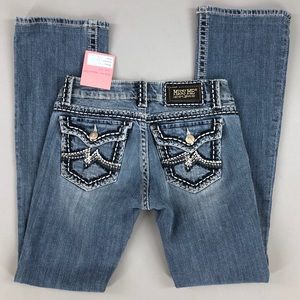 Miss Me Irene Boot Cut Jeans Size 27  P027